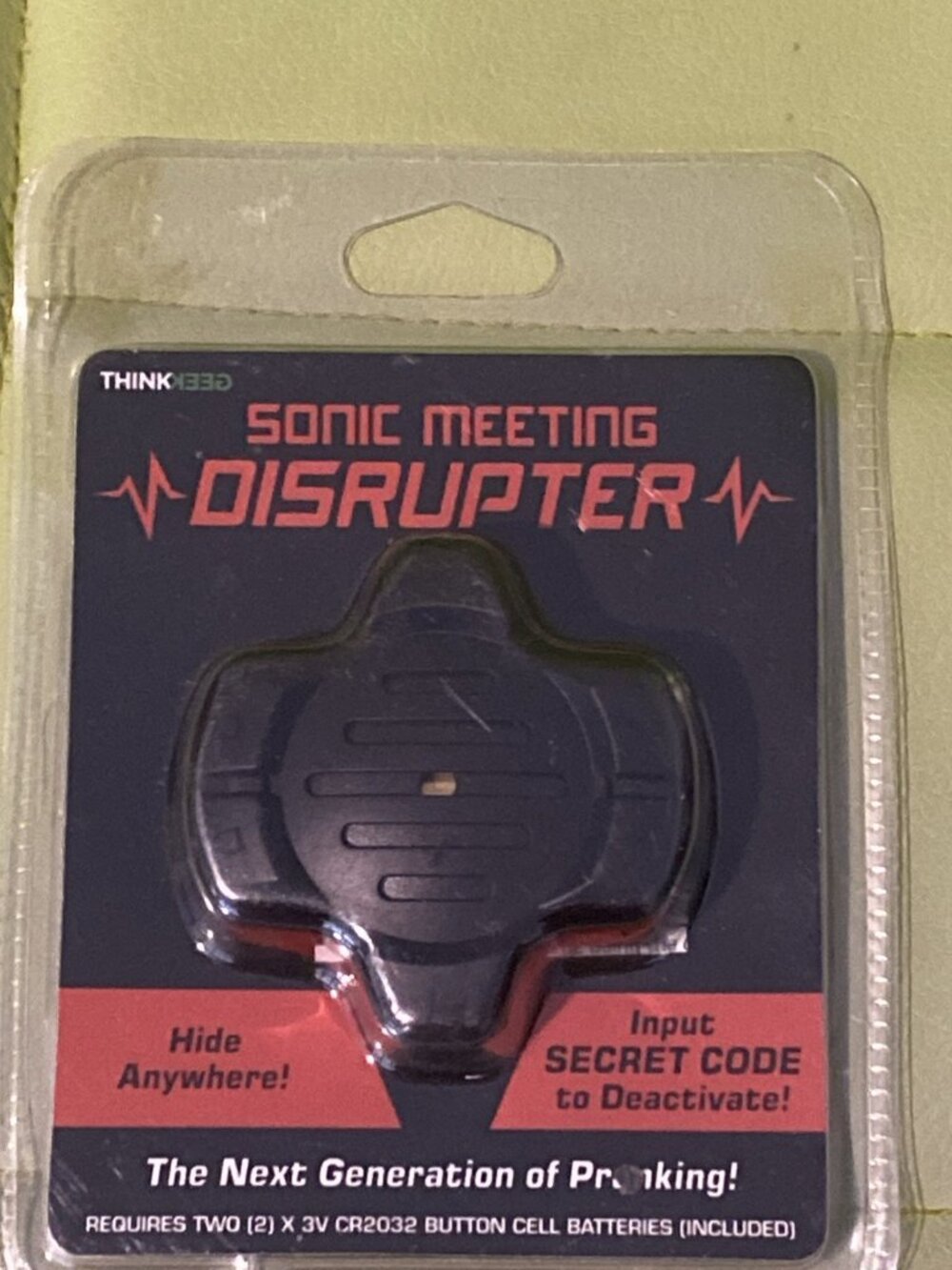 ThinkGeek Sonic Meeting Disrupter - Prank Device